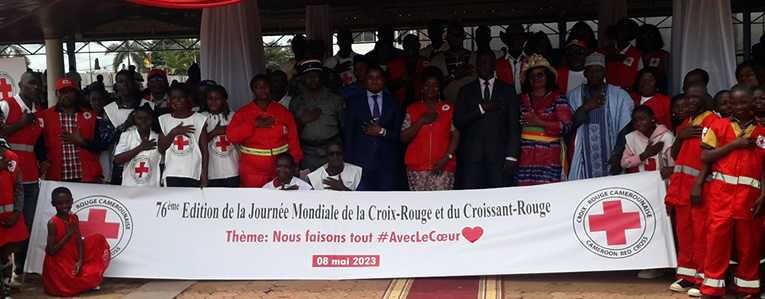 Croix-Rouge An 76 : La commune de Mfou accueille le lancement des festivitÃ©s.